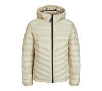 Jack & Jones Men's Hooded Polyester Roll Puffer Hooded Jacket Padded Blazer Coat