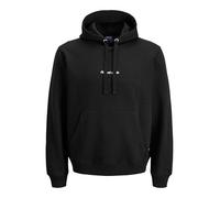 JACK & JONES Mens Hoodie Black XL