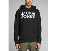 JACK & JONES Mens Hoodie Overhead Athletic Gym Sporty Hooded Sweatshirt Top