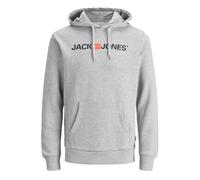 Jack & Jones Mens Hoodies Logo Printed Casual Pullover Warm Hooded Sweatshirt