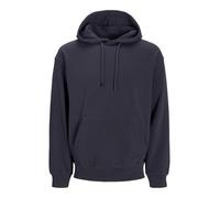 JACK & JONES Mens Charge Hoodie Dark Navy M