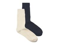 JACK & JONES Men's Jac Premium Socks 2 Pack Noos, Black (Black Iris), One Size (Pack of 2)