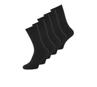 JACK & JONES Men's Jacbasic Bamboo Sock 5 Pack Noos Socks, Black / details: black, black, black, One Size
