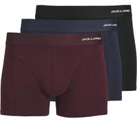 JACK & JONES Men's Jacbasic Bamboo Trunks 3 Pack Noos Boxer Shorts, Port Royale
