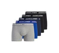 JACK & JONES Men's Jacbasic Plain Trunks Pack of 5 Boxer Shorts, Black, XXL