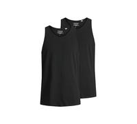 Jack & Jones Men's Jacbasic Tanktop 2 Pack Vest, Black, XL UK