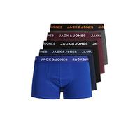JACK & JONES Men's JACBLACK Friday Trunks 5 Pack LTN Boxer Shorts, Multi-Coloured, XL