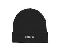 JACK & JONES Men's jacbottle Beanie Knitted hat, Black, One Size