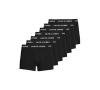 Jack & Jones Men's Jachuey Trunks 7 Pack Boxer Shorts, Schwarz (Black), S UK