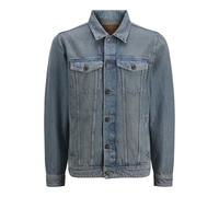 JACK & JONES Mens | Jacket JJ Men's Blue Denim Jacket | Classic Jean Jacket | Versatile Casual Outerwear, UK Size - XS