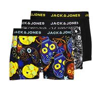 JACK & JONES Men's Jacsolid Trunks 3 Pack Op (Pack of 3)