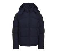 JACK & JONES Men's Jcoaero Buffer Sn Puffer Jacket, Navy Blazer/Detail: Anthracite Blocking, M