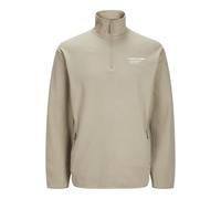 JACK & JONES Men's Jcoaero Sweat Half Zip Sweatshirt, Silver Sage, M