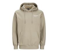JACK & JONES Men's Jcoaero Sweat Hood Sweatshirt, Silver Sage, XS
