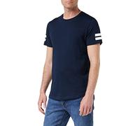 JACK & JONES Men's JCOBORO TEE SS CREW NECK T-Shirt, Blue (Navy Blazer), Large