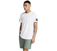 JACK & JONES Mens Core Boro T-Shirt White XXL