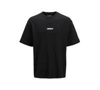 JACK & JONES Men's Jcocnz Berlin Graphic T-Shirt, Black, M
