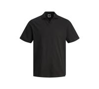JACK&JONES JCOCOLLECTIVE Label Polo SS, Black, L