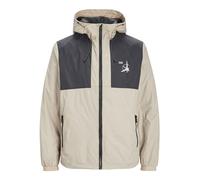 JACK & JONES Men's JCOFILO Light Jacket SN, Cobblestone, L