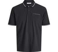 Jack & Jones Mens Jcofusion Pique Short Sleeve Polo Shirt