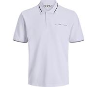 Jack & Jones Mens Jcofusion Pique Short Sleeve Polo Shirt