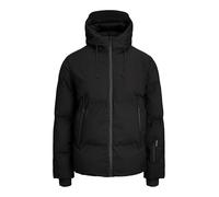 JACK & JONES Men's Jcofusion Technical Puffer Jacket Sn, Black, M, Black, M