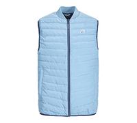 JACK & JONES Men's JCOLOGAN Bodywarmer Collar Vest, Mountain Spring, M