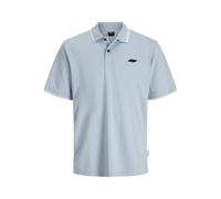 Jack & Jones Men's Jcopacer Jacquard Polo SS, Subdued Blue, XS