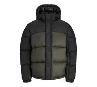 JACK & JONES Men's Jcounion Puffer Jacket Sn, Grape Leaf, M
