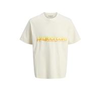 JACK & JONES Men's Jcounion Summer Front Tee Ss Crew N Jnr, Sweet Corn, 14 Years