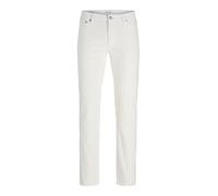 JACK & JONES Men's Jjiclark Jjevan Am 095 Noos Jean Pants, White (White Denim), 33 W/34 L