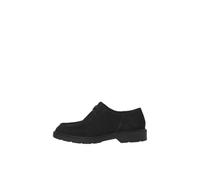 JACK & JONES Men's Jfwaustin Suede Moc Ln, Black, 12 UK