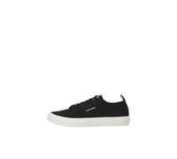 Jack & Jones Men's Bayswater Mens Canvas Trainers - Black - Size: 9