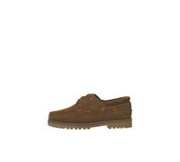 JACK & JONES Men's Jfwbrooklyn Suede Boat Shoe Ln, Cognac, 9 UK