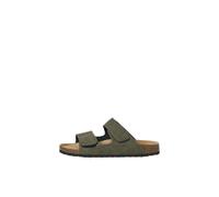 JACK & JONES Men's Jfwcentral Strap Sandal, Olive Night, 8 UK