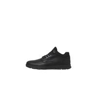 JACK & JONES Men's Jfwglendale Leather Boot Lace-up Ankle, Charcoal, 7 UK