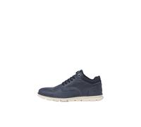 JACK & JONES Men's Jfwglendale Leather Boot Lace-Up Boots, Blazer navy, 11 UK
