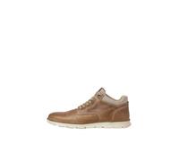 JACK & JONES Men's Jfwglendale Leather Boot Lace-Up Boots, Tobacco Brown, 12 UK