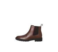 JACK & JONES Men's Jfwhoskins Leather Chelsea Sn, Cognac, 44 EU, Cognac, 10 UK