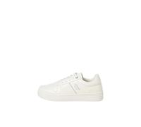JACK & JONES Men's Jfwmaple PU Trainers, White, 41 EU, White, 7 UK
