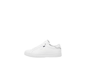 Jack & Jones Men's Jfwradcliffe Leather Noos Trainers, White, 6 UK