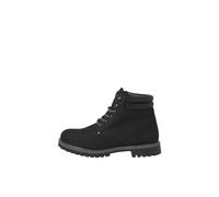 JACK & JONES Men's jfwstanton Nubuck Boot Lace-up Ankle, Charcoal, 8 UK