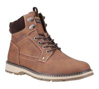 JACK & JONES Men's Jfwstratford PU Boot Boots, Cognac, 10 UK