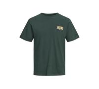 JACK & JONES Men's JJAERO Small Logo Crew Neck T-Shirt, Regular Fit Cotton Short Sleeve Casual Tee, UK Size - S to XXL