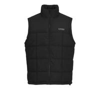 JACK & JONES Men's Jjben Square Bodywarmer Vest, black, XS