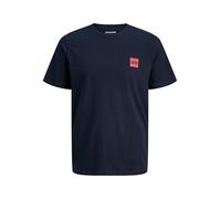 JACK & JONES Men's Jjbrandy Tee Ss Crew Neck, Sky Captain, XS