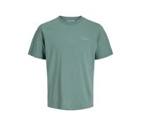 JACK & JONES Men's Jjcollege Logo Tee Ss Crew Neck