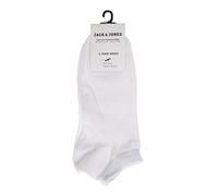 JACK & JONES Men's Jjdongo Short Sock Ankle Socks, White (white), One Size