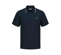 JACK & JONES Men's Jjeaustin Polo SS Noos Shirt, Sky Captain/Detail: Play, XL