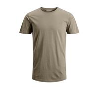 JACK&JONES Men's JJEBASHER TEE O-Neck SS NOOS T-Shirt, Crockery/Fit:REG, M